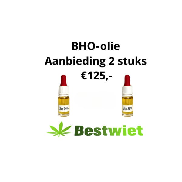 BHO-olie Aanbieding 2 stuks 125 kopen